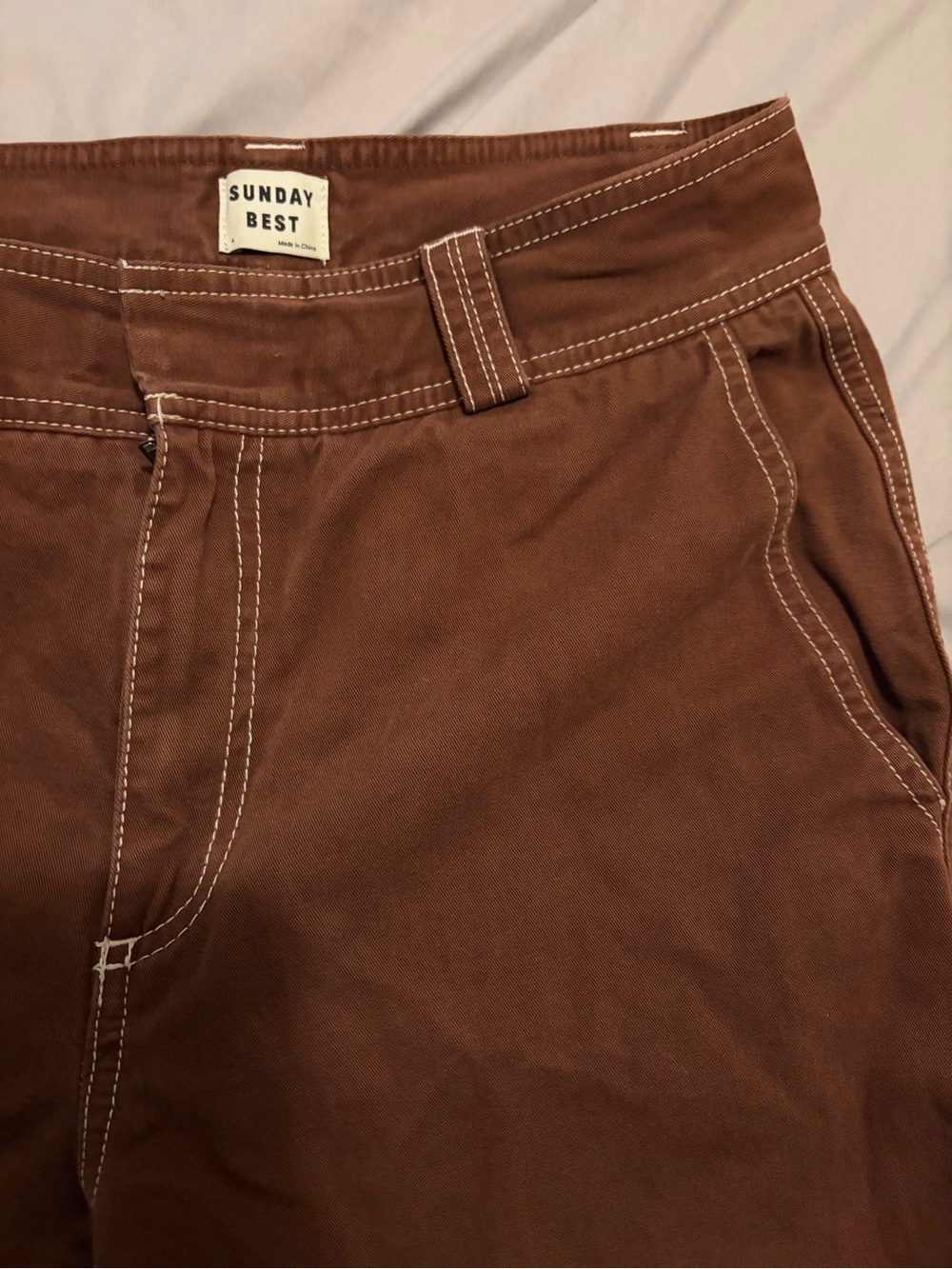 Sunday Best (Aritzia) Brown Pants